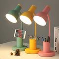 Nordic LED Table Lamp with Pen Holder | Modern Desk Light & Organizer