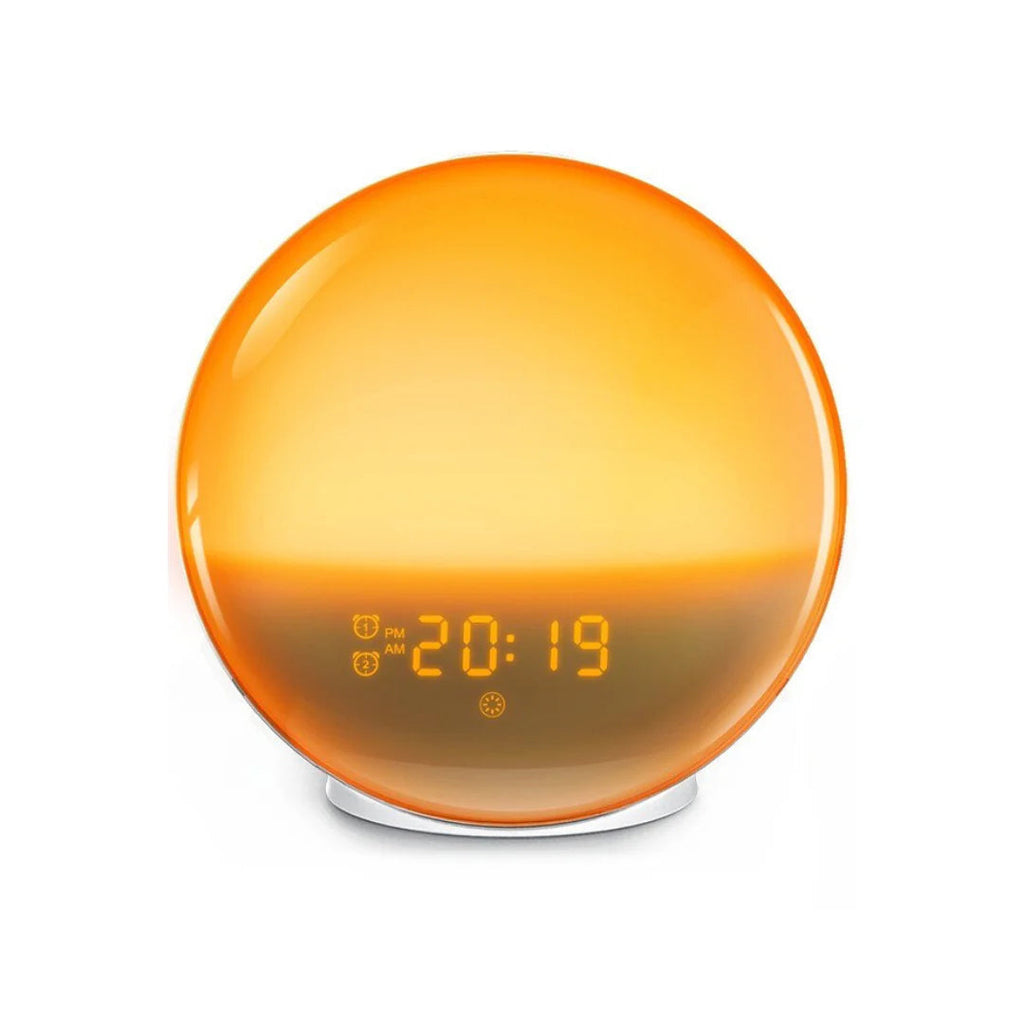 Light Alarm Clock | Sunrise Wake-Up Light with Nature Sounds