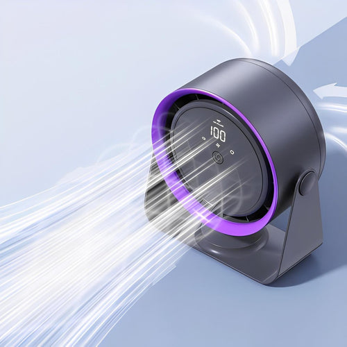 Bladeless Portable Fan | Quiet Personal Fan for Desk and Bedroom