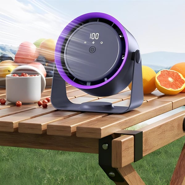 Bladeless Portable Fan | Quiet Personal Fan for Desk and Bedroom