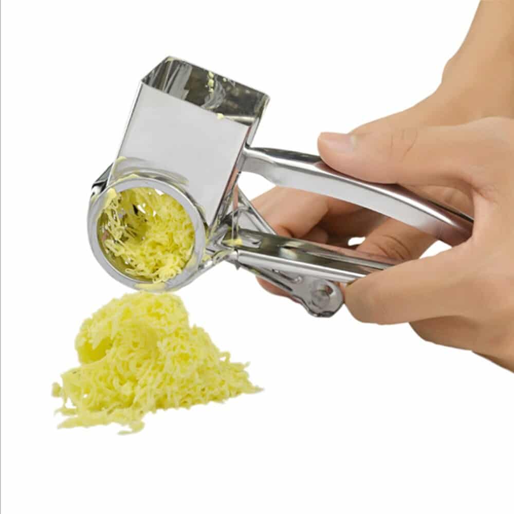 Stainless Steel Cheese Grater Set | 4-Piece Box Grater for Kitchen