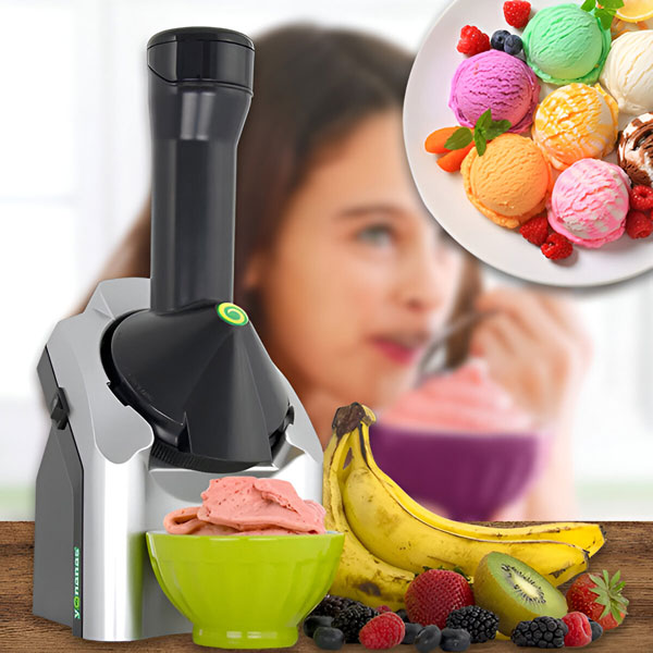 Compact Ice Cream Machine | Home Ice Cream Maker for Fresh Gelato