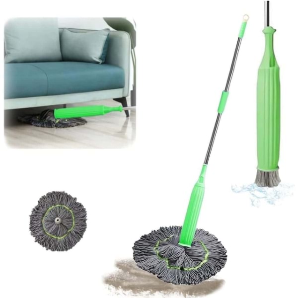 Rotating Self-Wringing Spin Mop | 360° Bucket Mop for Floor Cleaning