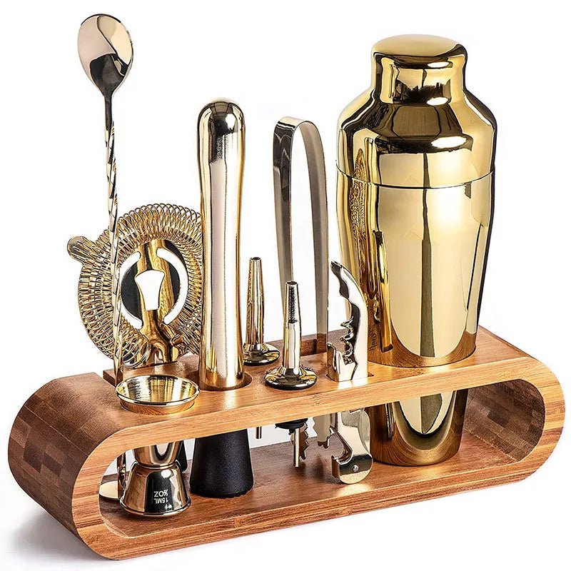 Cocktail Set | 10-Piece Luxury Home Bar Kit for Elegant Entertaining