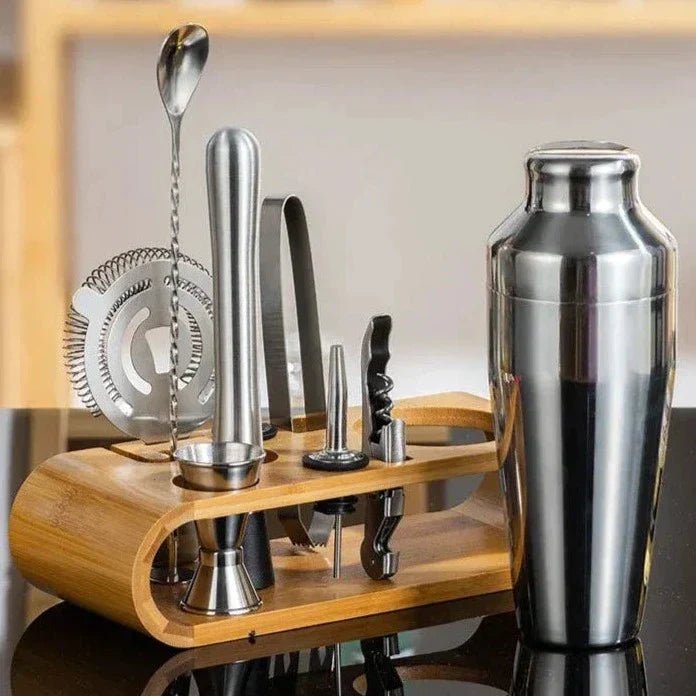 Cocktail Set | 10-Piece Luxury Home Bar Kit for Elegant Entertaining