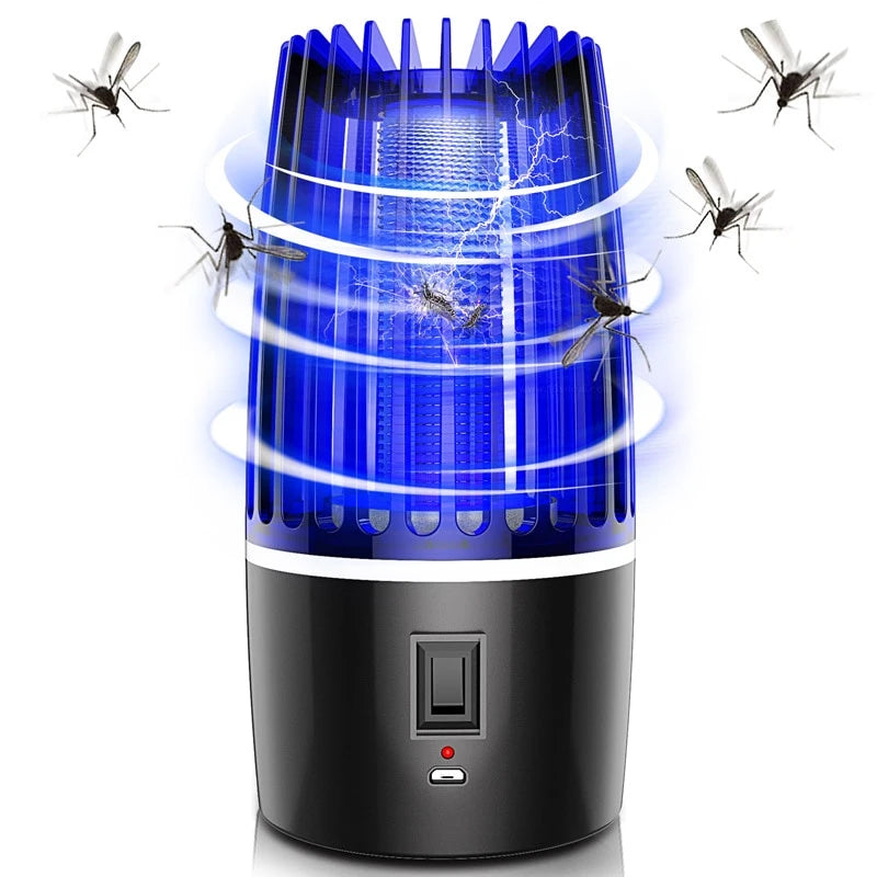 Rechargeable Mosquito Killer | 2-in-1 Trap and Electric Zapper