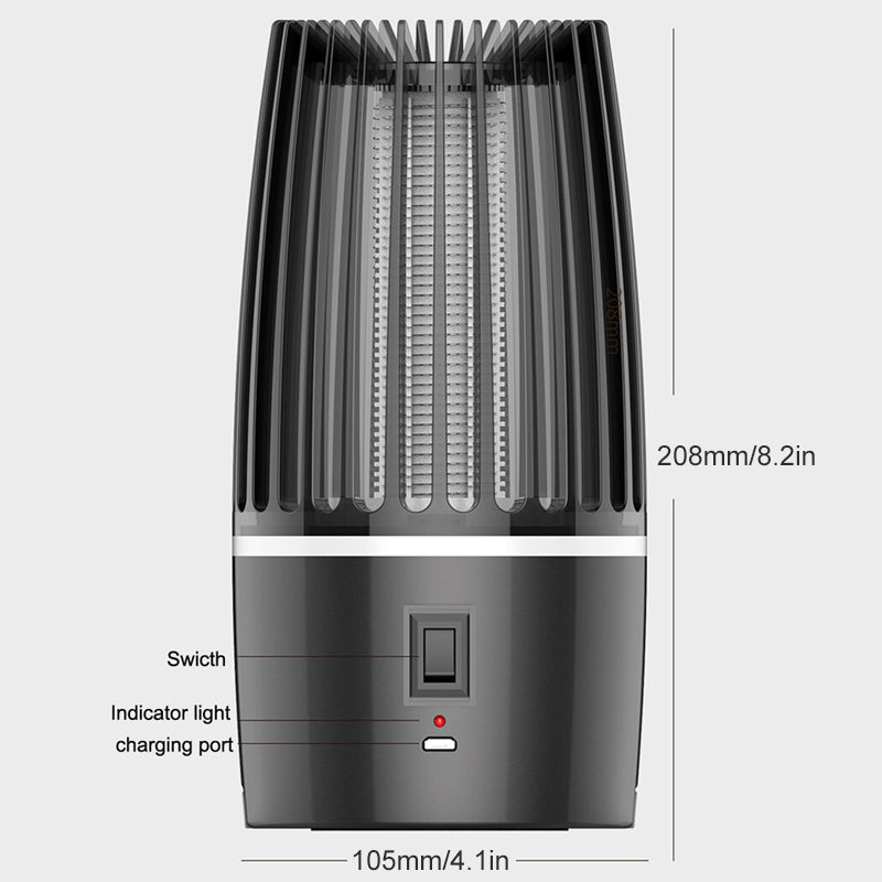 Rechargeable Mosquito Killer | 2-in-1 Trap and Electric Zapper