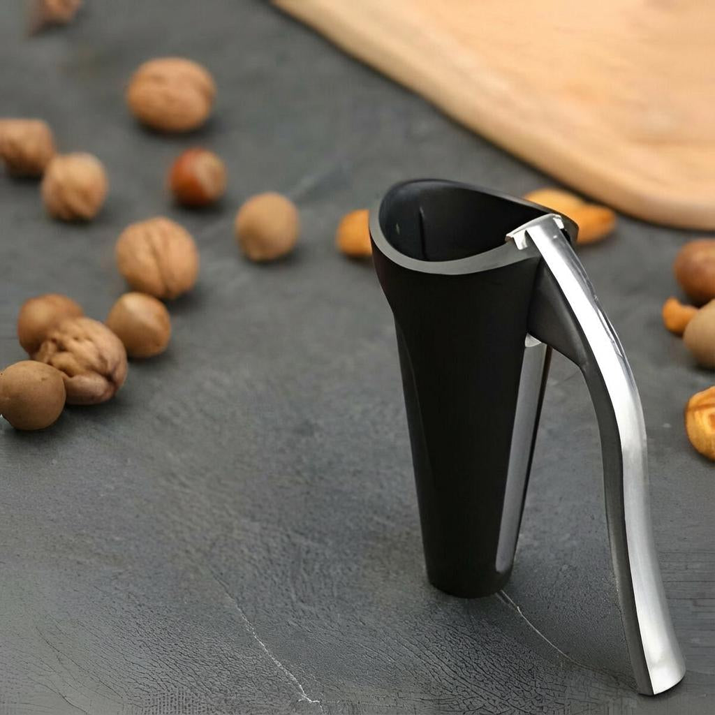 Ergonomic Lever Nutcracker | Heavy-Duty Nut Cracker with Lever Mechanism