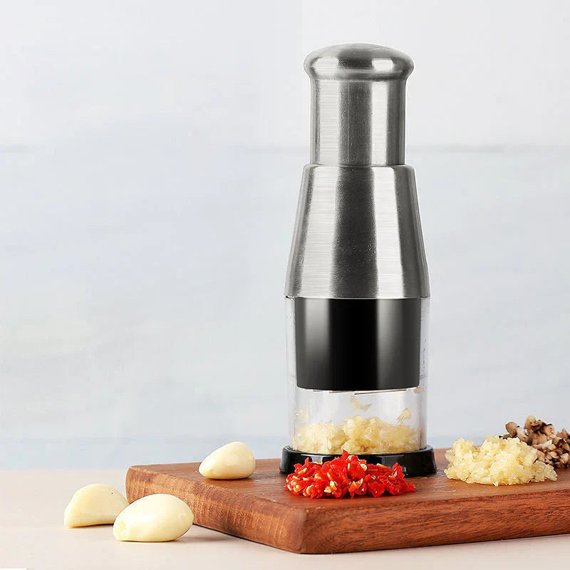 Compact Garlic Chopper | Mini Food Chopper for Fine Garlic Mincing