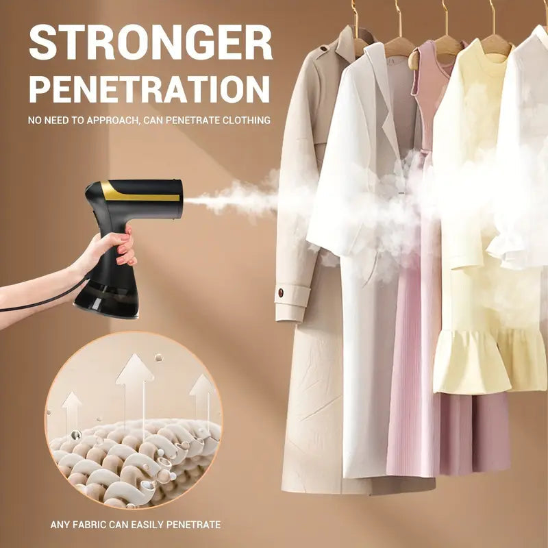 Portable Garment Steamer | Fast Steam Iron for Clothes & Travel