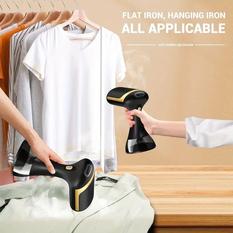 Portable Garment Steamer | Fast Steam Iron for Clothes & Travel