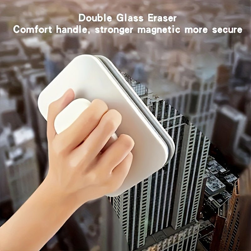 Double-Sided Magnetic Window Squeegee | Double Glazing Glass Cleaner