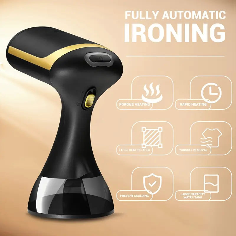 Portable Garment Steamer | Fast Steam Iron for Clothes & Travel
