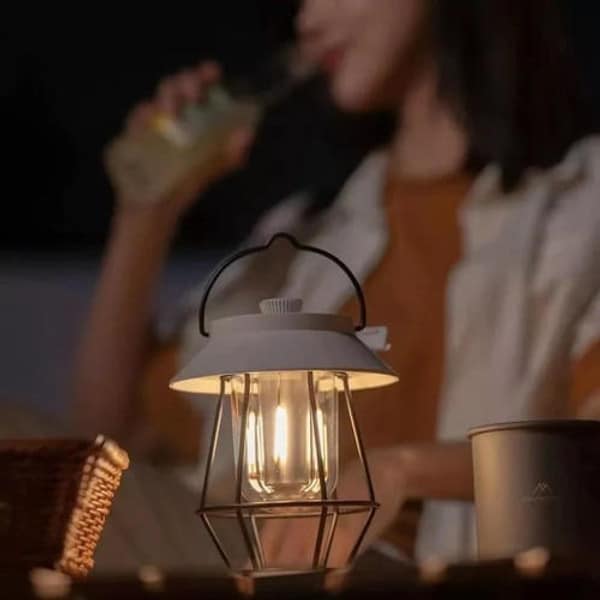 Wireless Outdoor Table Lamp | USB Rechargeable Waterproof Garden Light