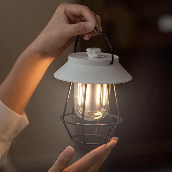 Wireless Outdoor Table Lamp | USB Rechargeable Waterproof Garden Light