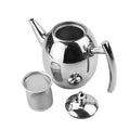 Stainless Steel Teapot | Elegant Stovetop Tea Kettle with Infuser
