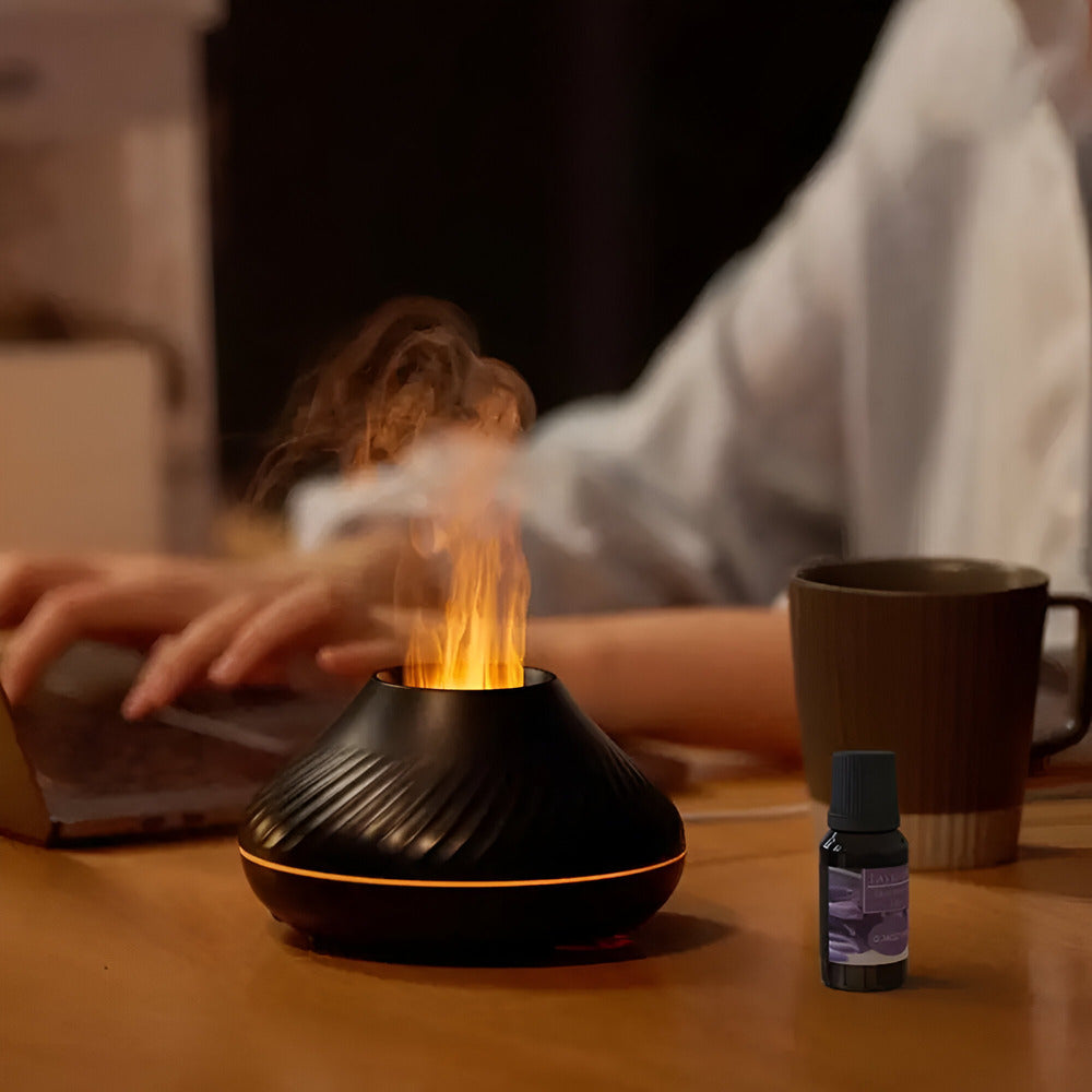 Ultrasonic Aroma Diffuser | Aromatherapy Humidifier with Essential Oils
