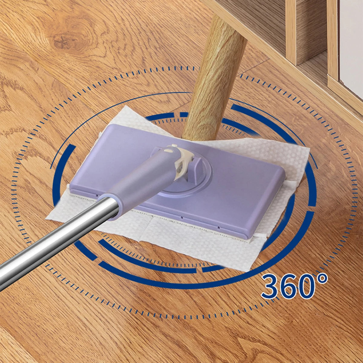 Practical Mop | Self-Wringing Spin Mop with Bucket for Floor Cleaning