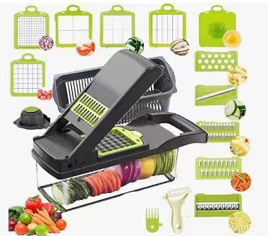 18-in-1 Vegetable Slicer | Multi-Function Mandoline Grater Set