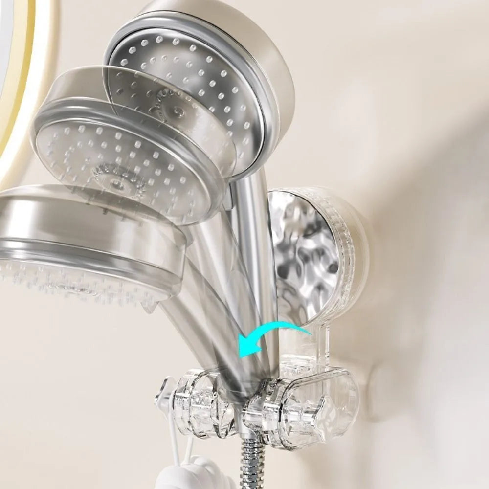 Adjustable Shower Head Holder | No-Drill Wall-Mount Bracket