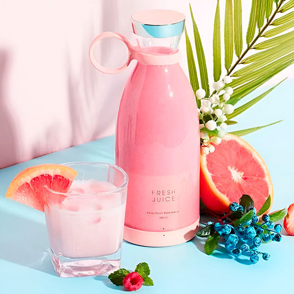 Portable Juice Blender | USB Rechargeable Travel Blender for Smoothies