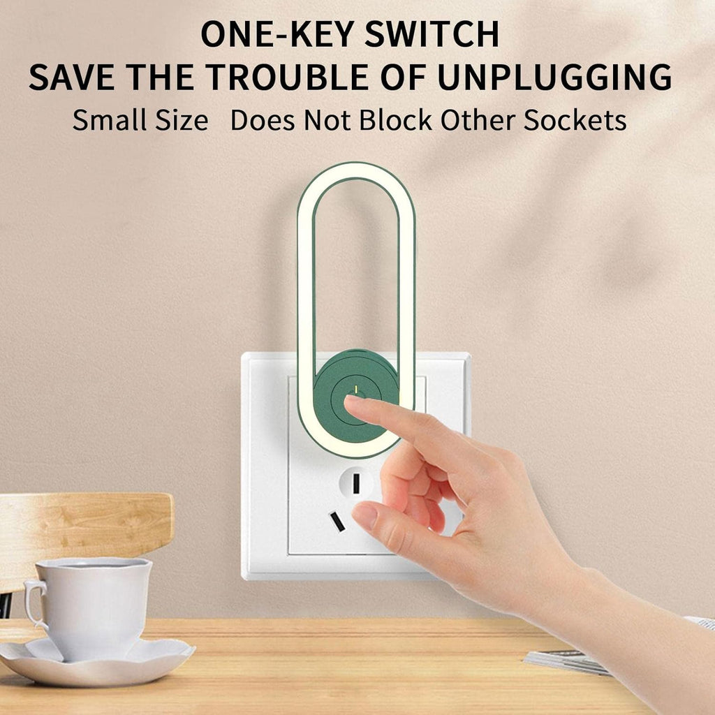 Ultrasonic Mosquito Repellent Night Light | LED Bug Repeller Plug-In