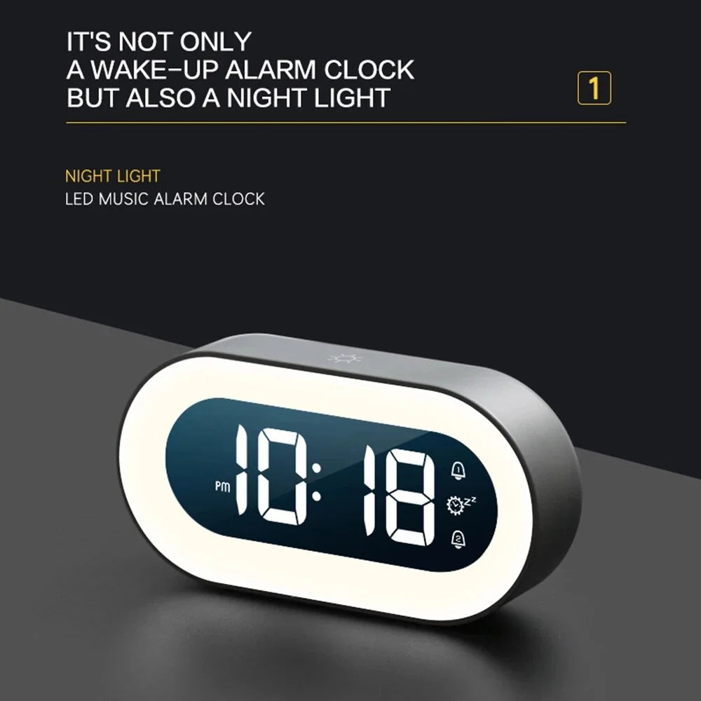 Gentle Light Alarm Clock | Sunrise Simulator, Sleep Aid Wake-Up Light