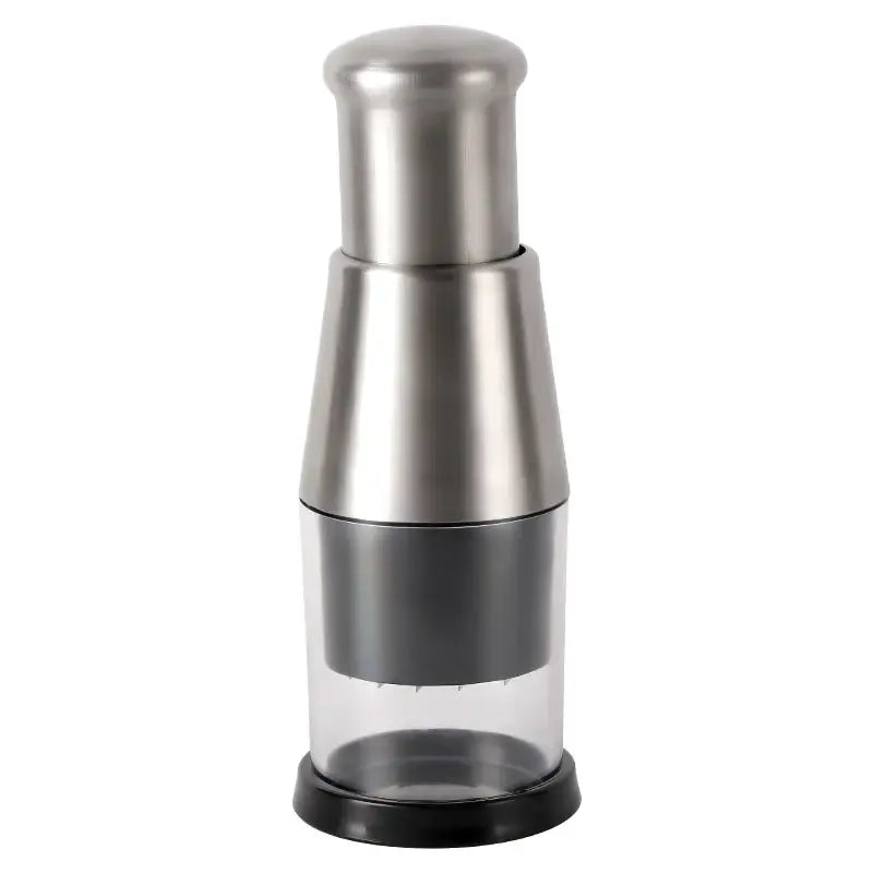 Stainless Steel Food Chopper | Manual Vegetable & Herb Chopping Aid