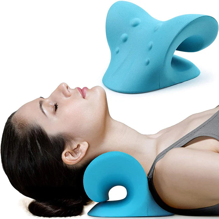 Neck & Shoulder Stretcher | Cervical Traction Device for Pain Relief