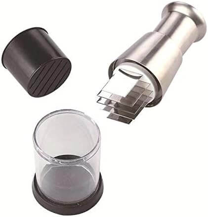 Stainless Steel Food Chopper | Manual Vegetable & Herb Chopping Aid