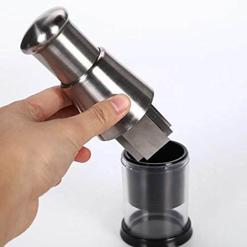 Stainless Steel Food Chopper | Manual Vegetable & Herb Chopping Aid