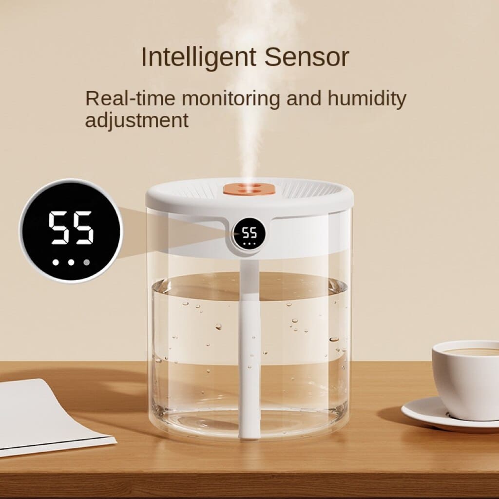 Air Humidifier 2L | Ultrasonic Cool Mist Humidifier for Bedroom