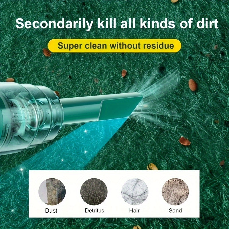 USB Rechargeable Car & Home Vacuum | Portable Handheld Vacuum Cleaner