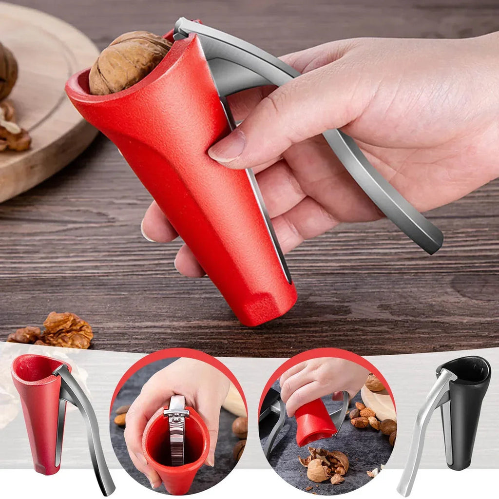 Premium Nutcracker | Heavy-Duty Stainless Steel Nut Cracker Tool