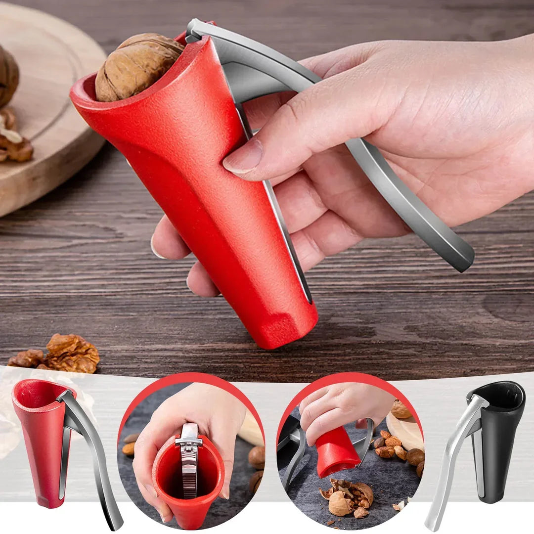Premium Nutcracker | Heavy-Duty Stainless Steel Nut Cracker Tool