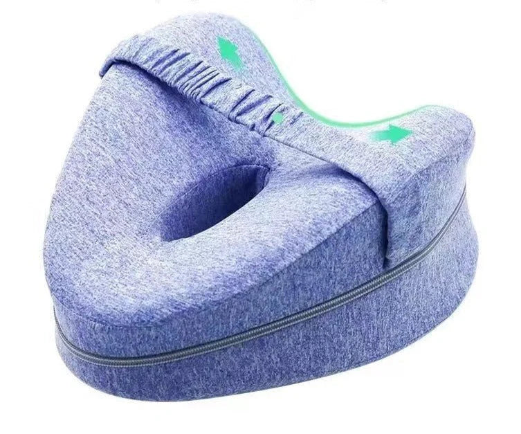 Knee Pillow for Side Sleepers | Memory Foam Hip & Spine Alignment