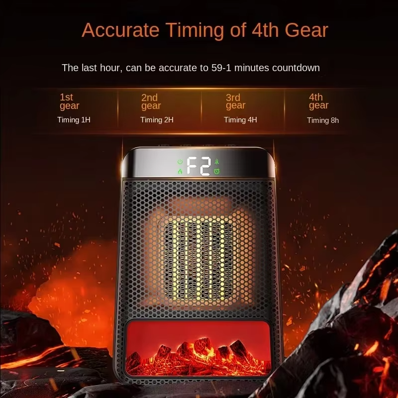 Energy-Efficient Electric Space Heater | Fast Heating Personal Heater