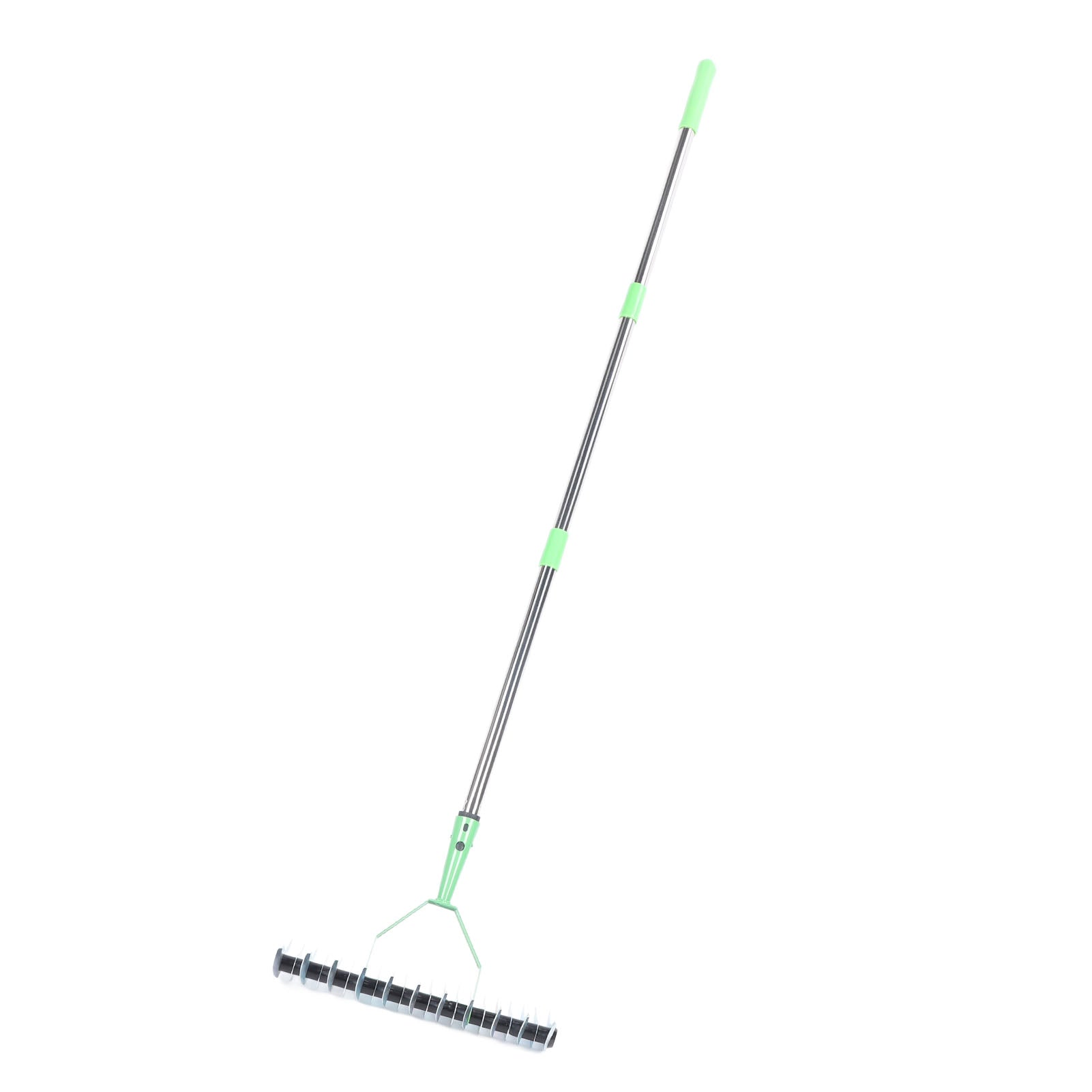 Long Reach Thatch Rake | Lawn Dethatching Tool for Dead Grass