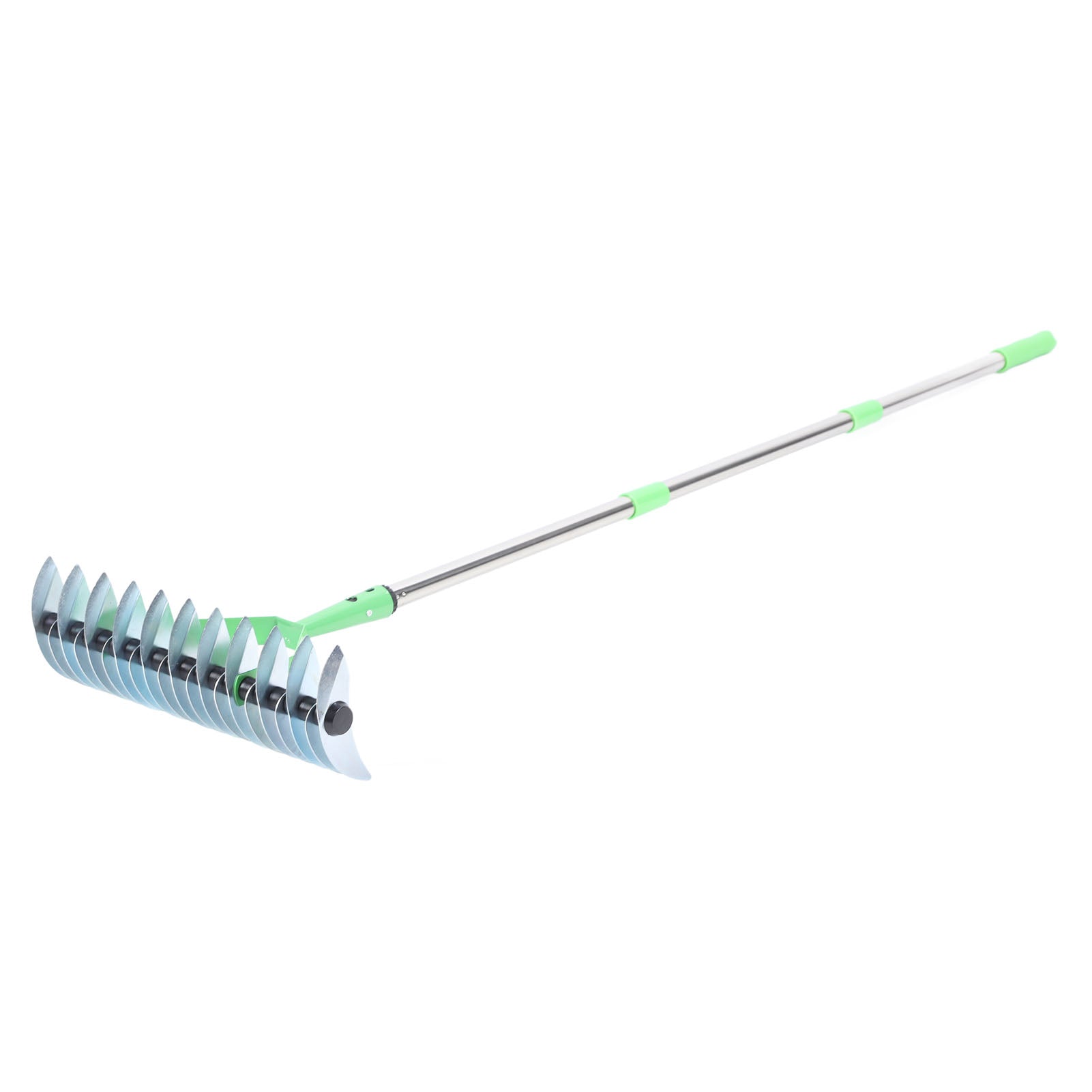 Long Reach Thatch Rake | Lawn Dethatching Tool for Dead Grass