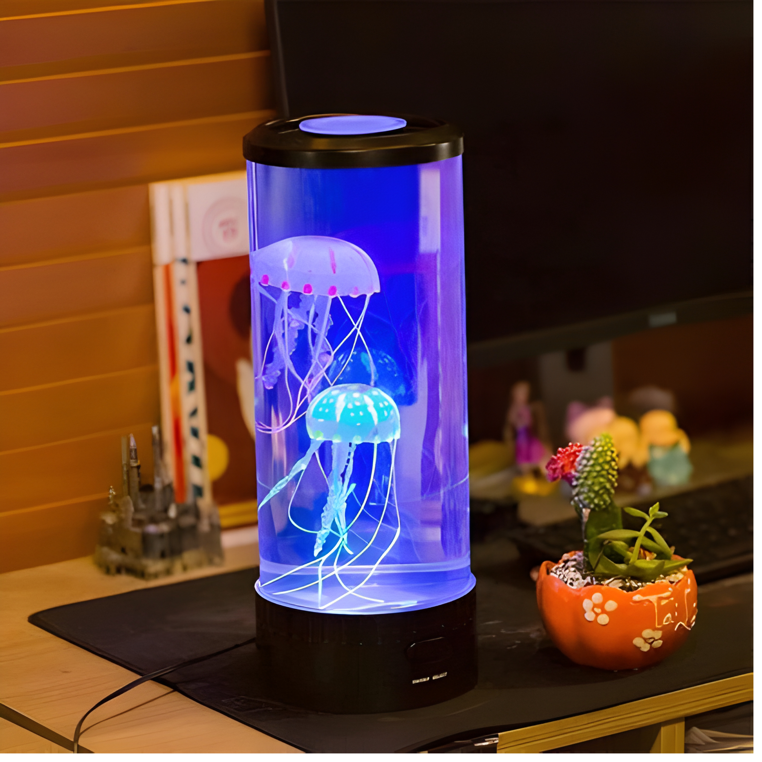 Jellyfish Lamp | Ocean-Inspired Ambient Night Light
