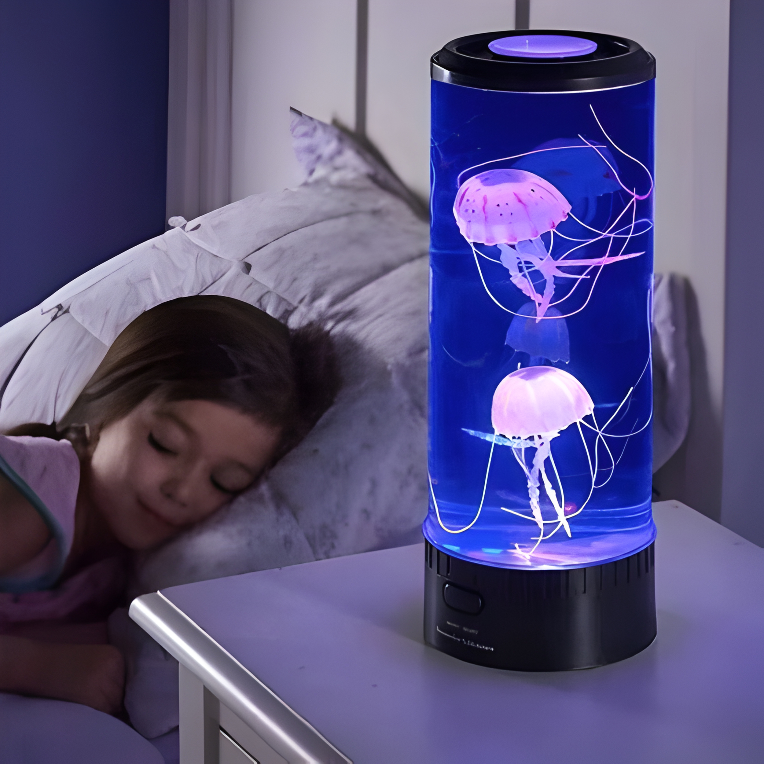 Jellyfish Lamp | Ocean-Inspired Ambient Night Light