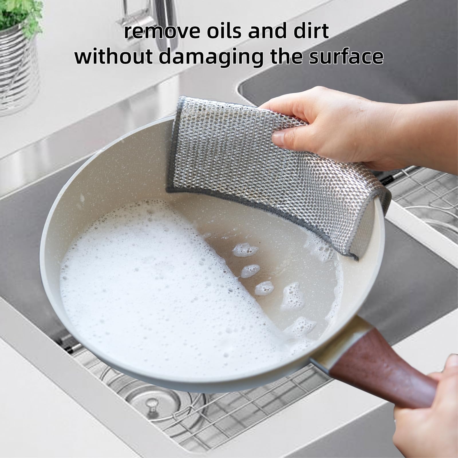 Microfiber Cleaning Cloths | 20-Pack Reusable Lint-Free Wipes