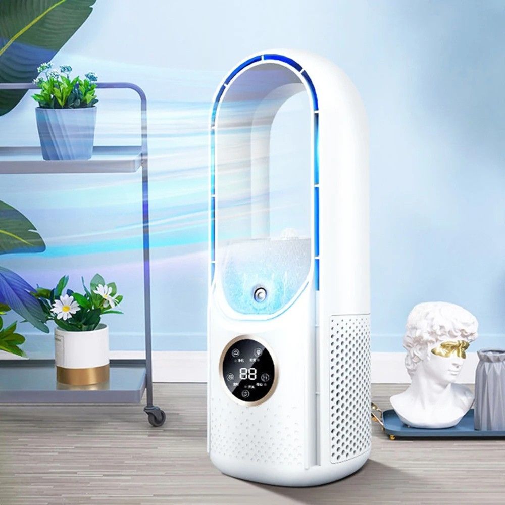 Bladeless Portable Air Conditioner | Personal Cooler with LED Display