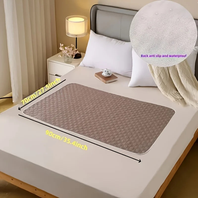Washable Incontinence Bed Protector | Waterproof Reusable Mattress Pad