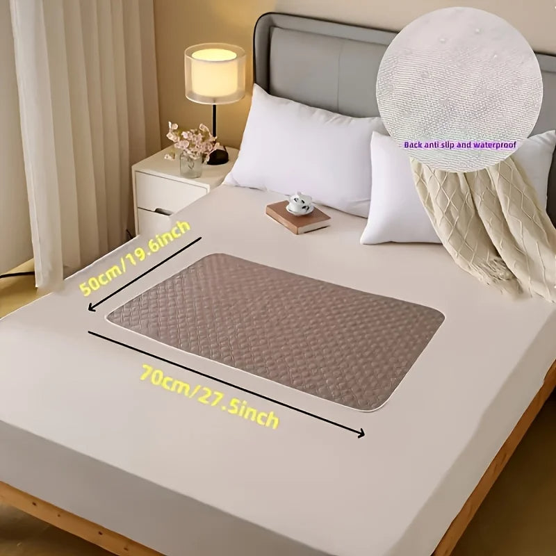 Washable Incontinence Bed Protector | Waterproof Reusable Mattress Pad