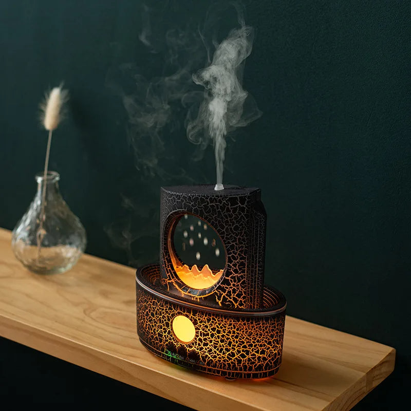 Rain Cloud Essential Oil Diffuser | Aromatherapy Humidifier with LED