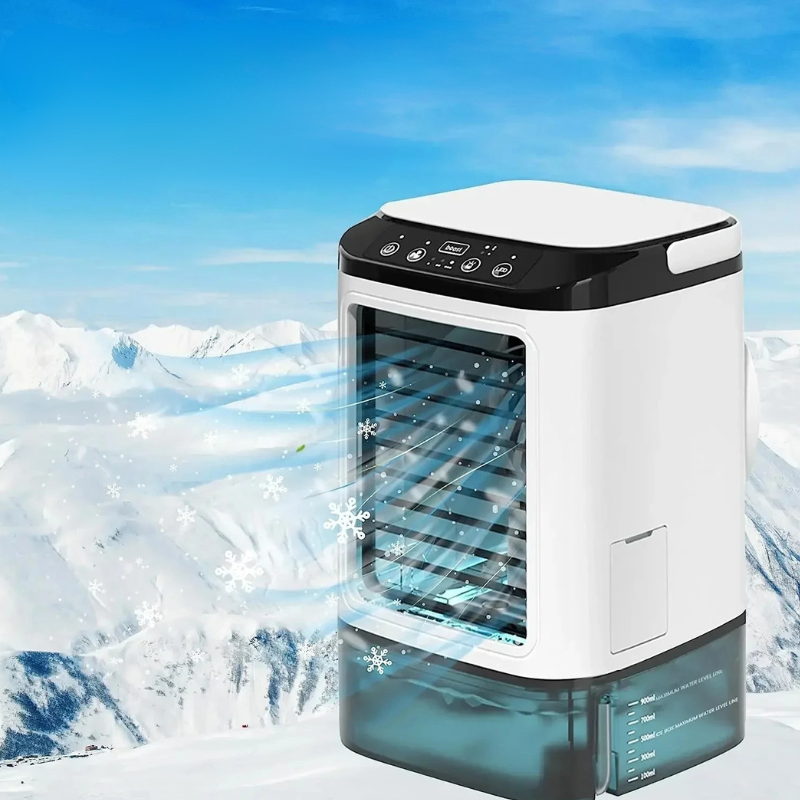 Portable Air Conditioner Fan | 3-Speed Ultrasonic Personal Cooler