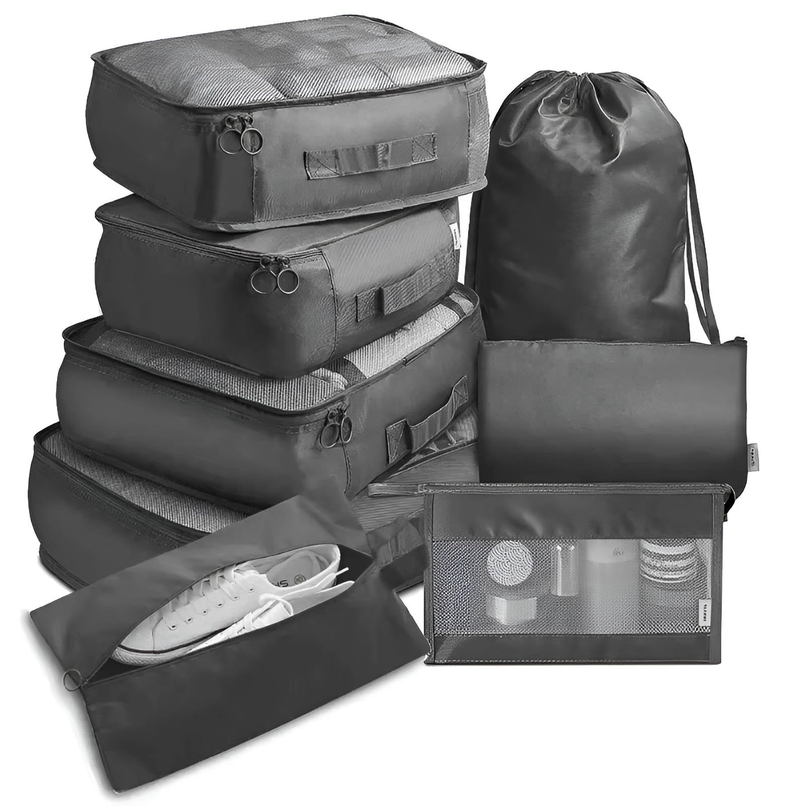 Packing Cubes for Travel | 7-Piece Luggage Organizer Set