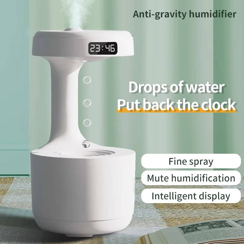 Small Humidifier | Compact USB Cool Mist Humidifier for Desk & Bedroom