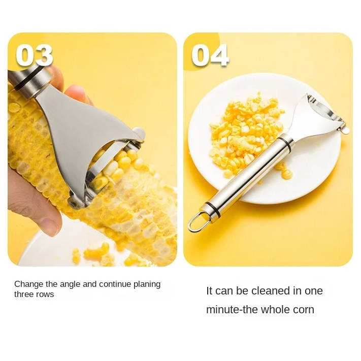 Corn Peeler Tool | Super Fast Manual Corn Stripper for Fresh Corn